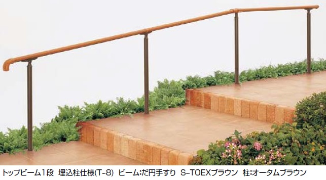 木製ハンドルの歩行補助手すりセット LIXIL | グリップライン 歩行補助手すり【2024年版】 | 建材サーチ