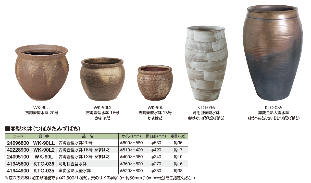 タカショー | 壺型水鉢【2024年版】 | 建材サーチ