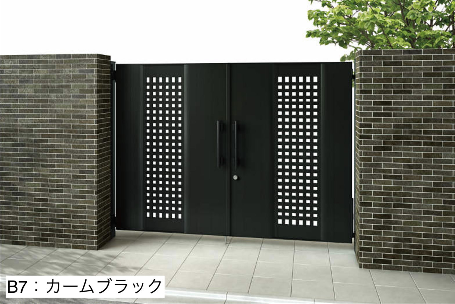 YKK AP | 電気錠付共用門扉 エクスティアラ 門扉3型【2023年版