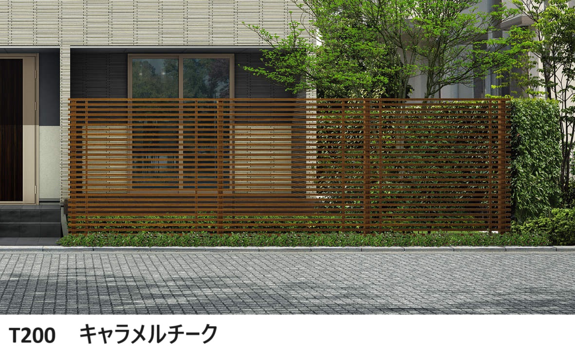 YKK AP | ルシアス スクリーンフェンス S01型 細横格子【2025年版