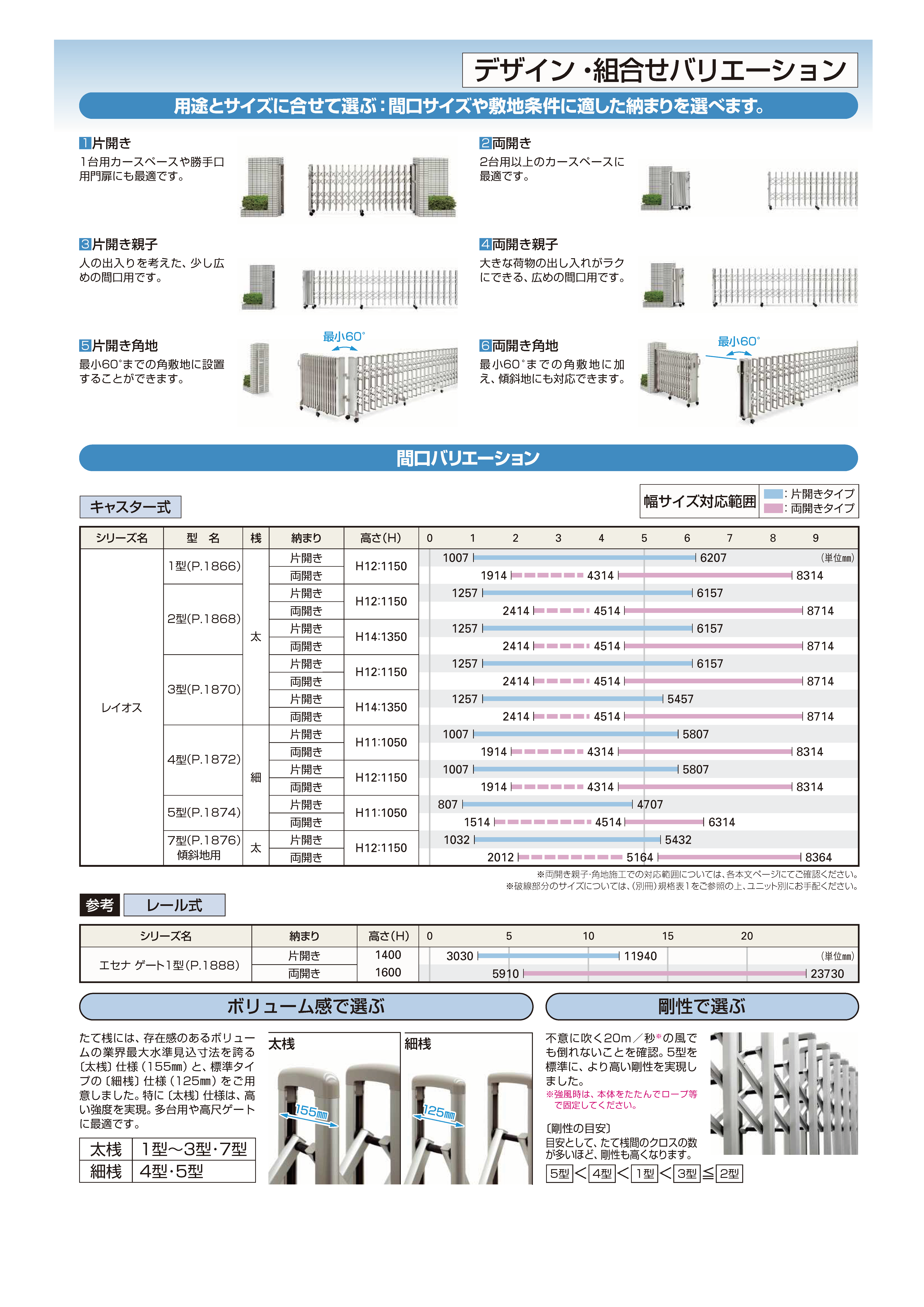 YKK AP | 〈伸縮ゲート〉レイオス 2型 【2022年版】 | 建材サーチ