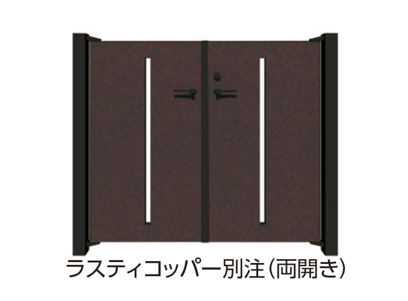 タカショー | エバーアートボード®︎門扉 スリット | 建材サーチ