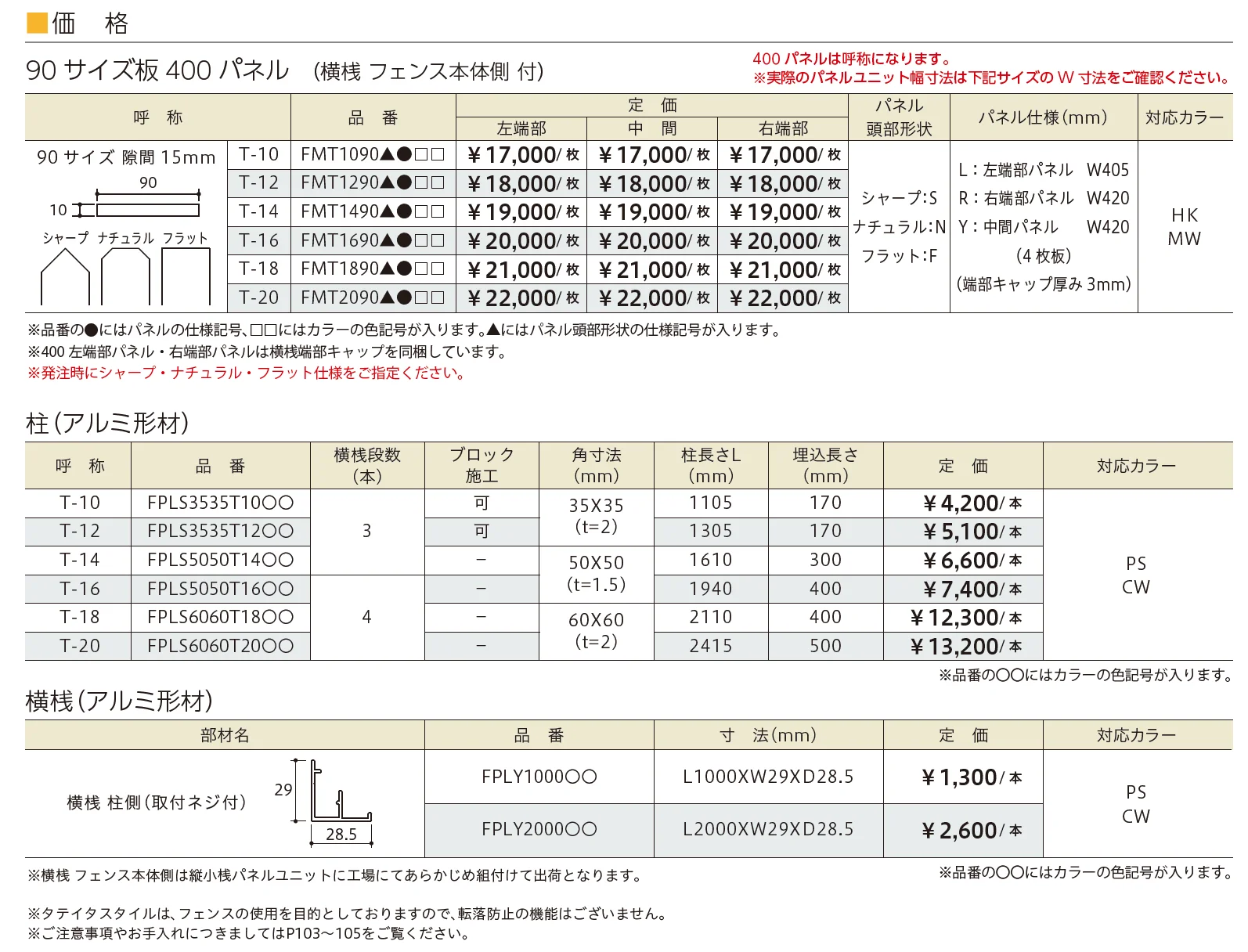 タテイタスタイル 90サイズ （隙間15mm）（板デコⅡ仕様）【2023年版】_価格_1