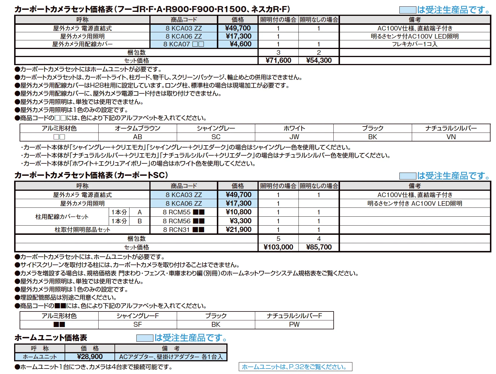 カーポートカメラセット【2023年版】_価格_1