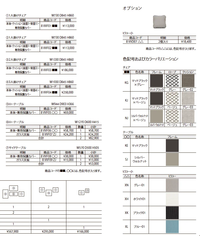ガーデンファニチャー TYPE 007【2023年版】_価格_1