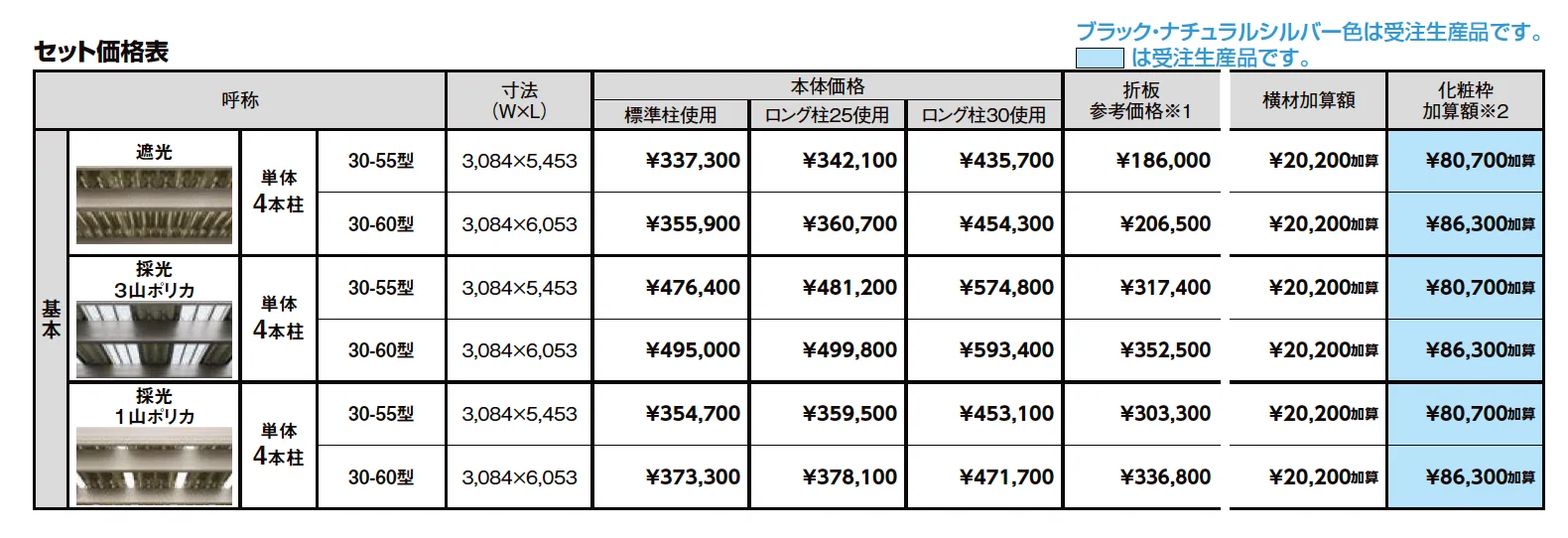 カーポートSW 900タイプ 1台用【2023年版】_価格_1