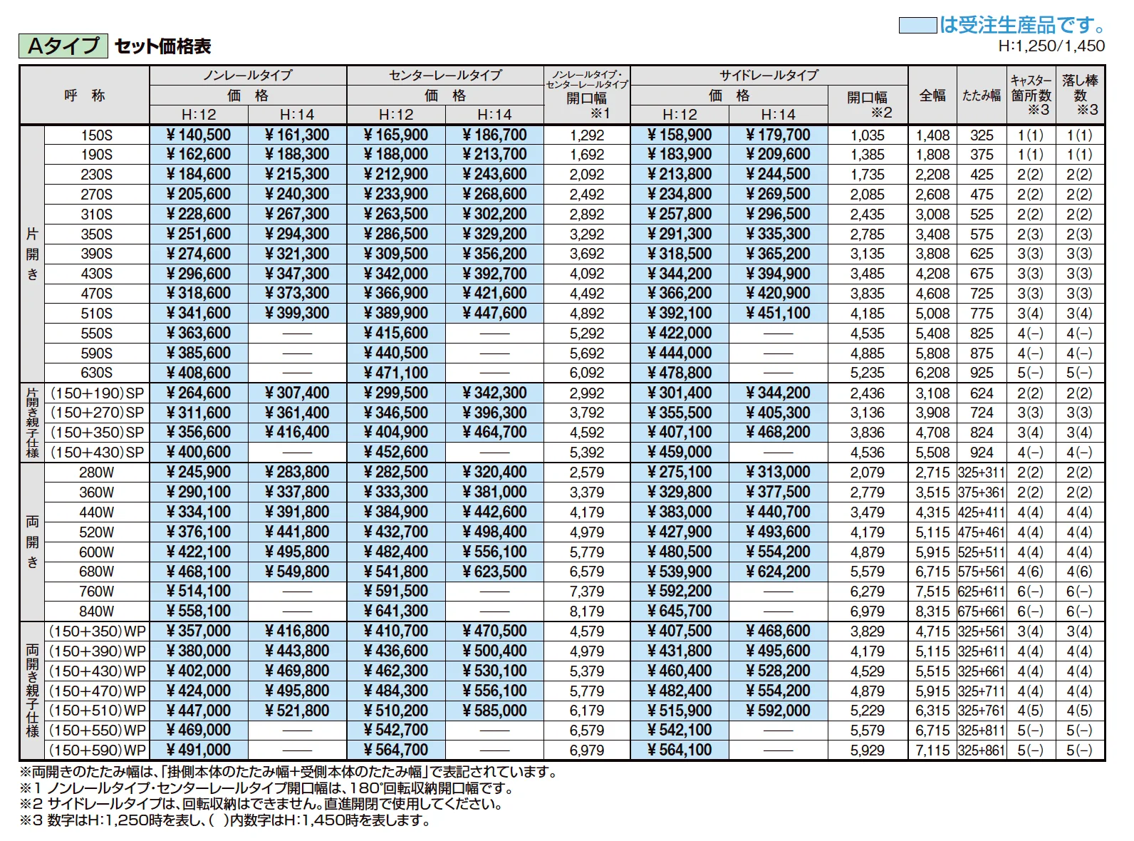 アルシャインⅡ H型 Aタイプ【2023年版】_価格_1