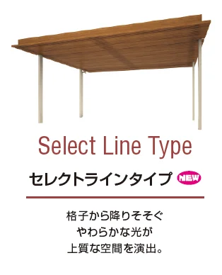 三協アルミの「U.スタイル アゼスト セレクトラインタイプ 吊下げタイプ・梁置きタイプ(マルチルーフタイプ(両側支持タイプ))【2023年版】」のサブ画像3