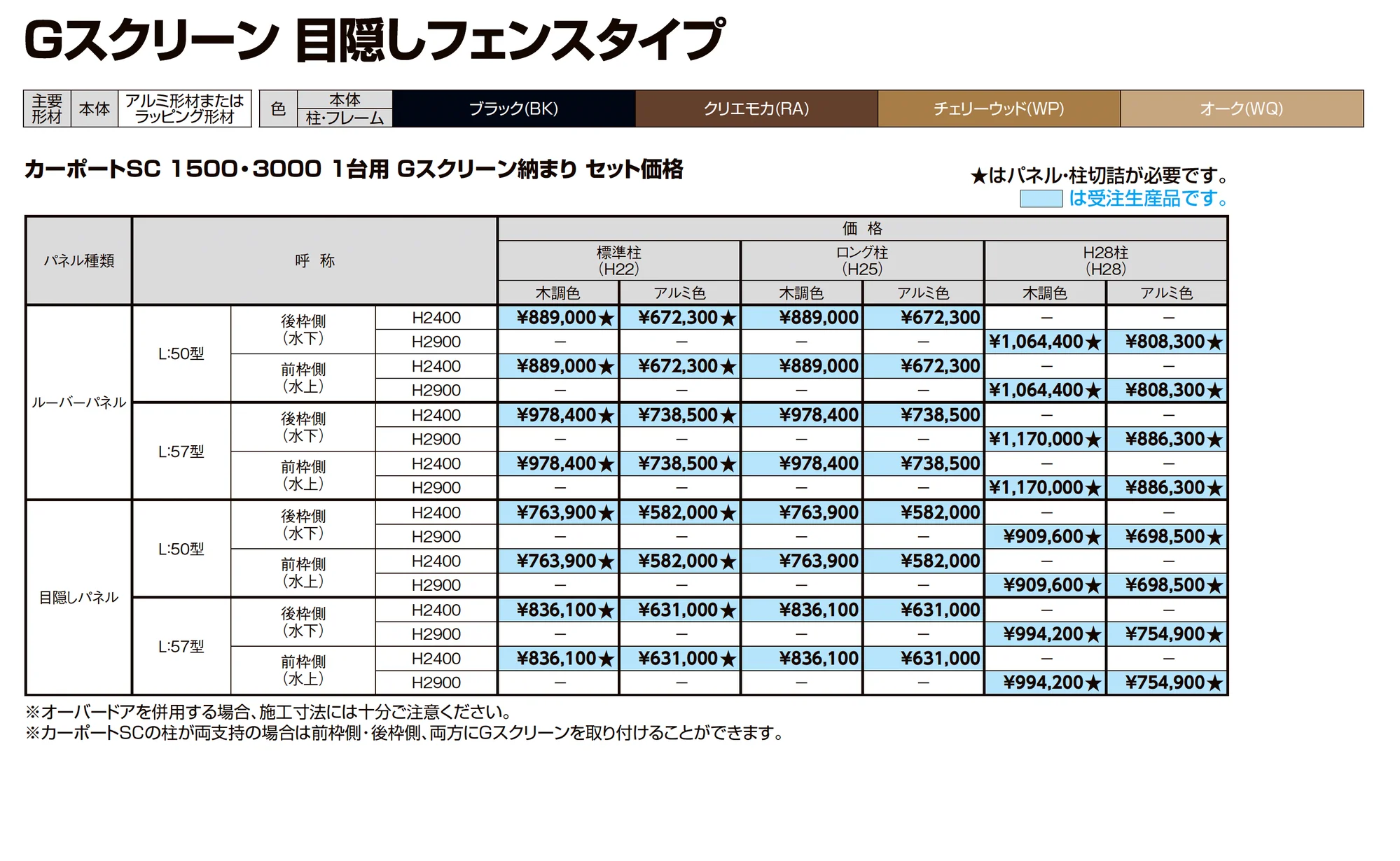 カーポートSC 3000 1台用_価格_6