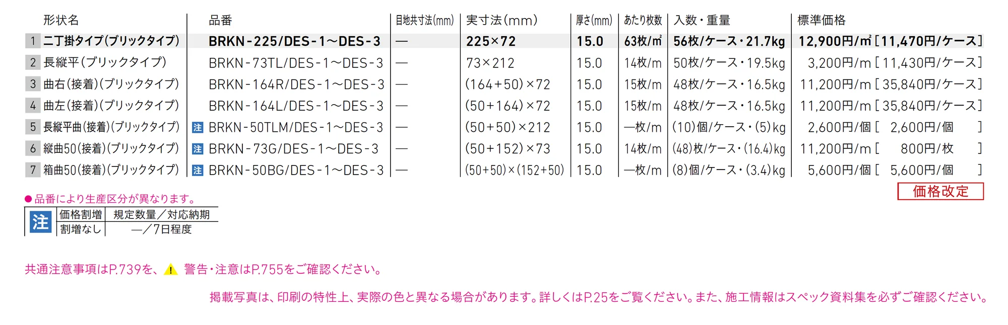 ベルニューズ デゼルト (ブリックタイプ)_価格_1