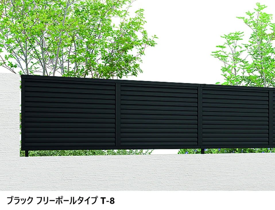 LIXILの「フェンスAB YL3型(横ルーバー③)【2025年版】」のサブ画像5