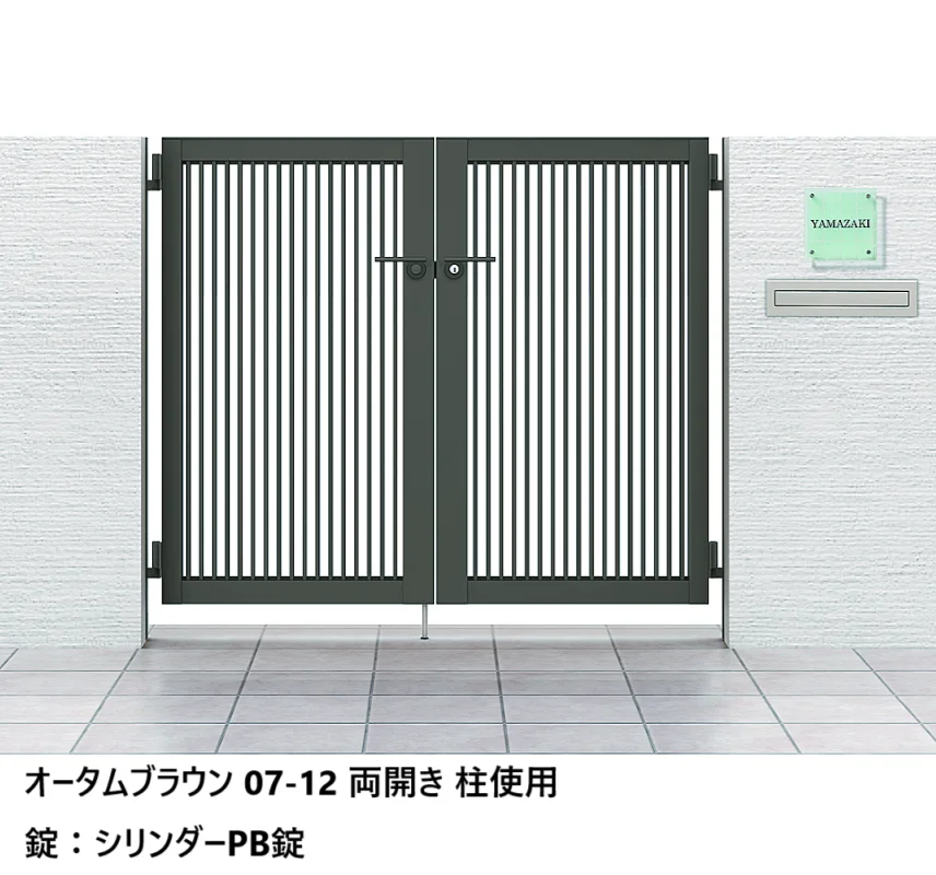 LIXILの「開き門扉AB TR2型【2024年版】」のサブ画像1