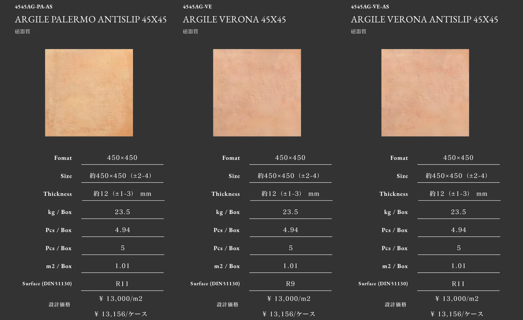 ARGILE_価格_2