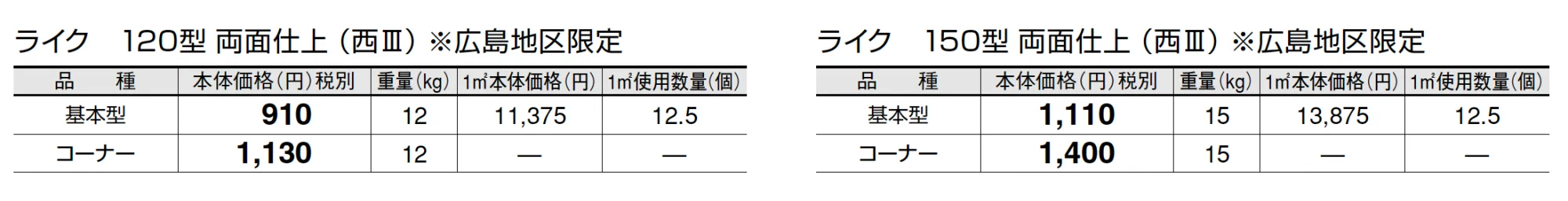ライク【西日本(九州・山口/島根県西部除く)限定販売】【2025年版】_価格_5