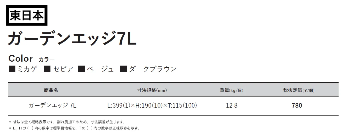 ガーデンエッジ 7L【東日本】【2024年版】_価格_1