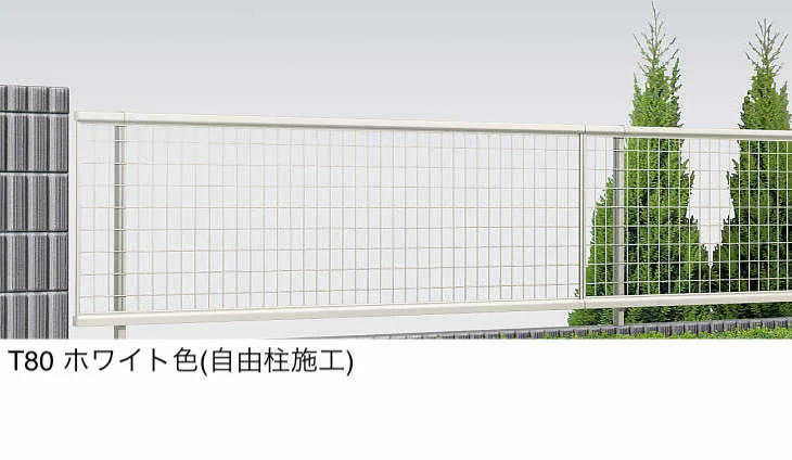 YKK APの「シンプレオ フェンス M2型：たて井桁メッシュ【2025年版】【廃番】」のサブ画像2