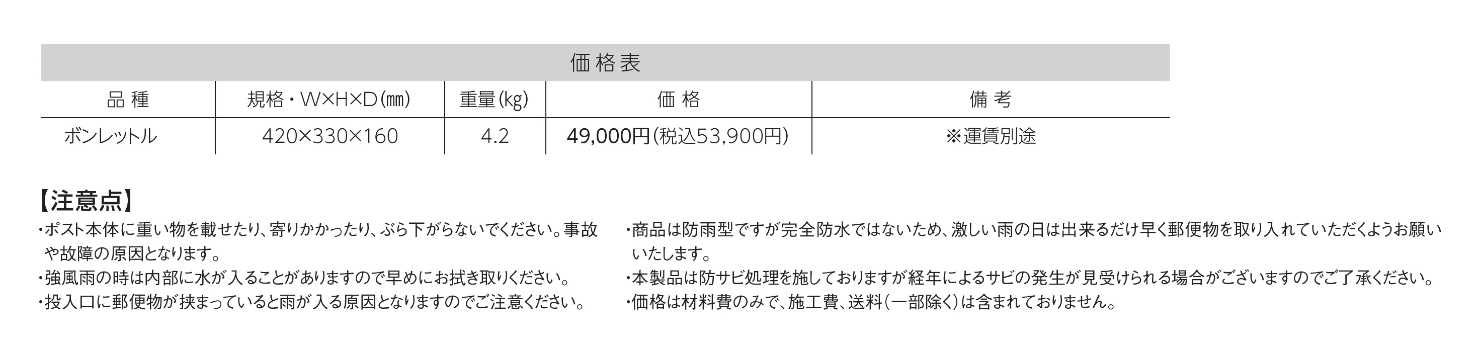 ボンレットル_価格_1