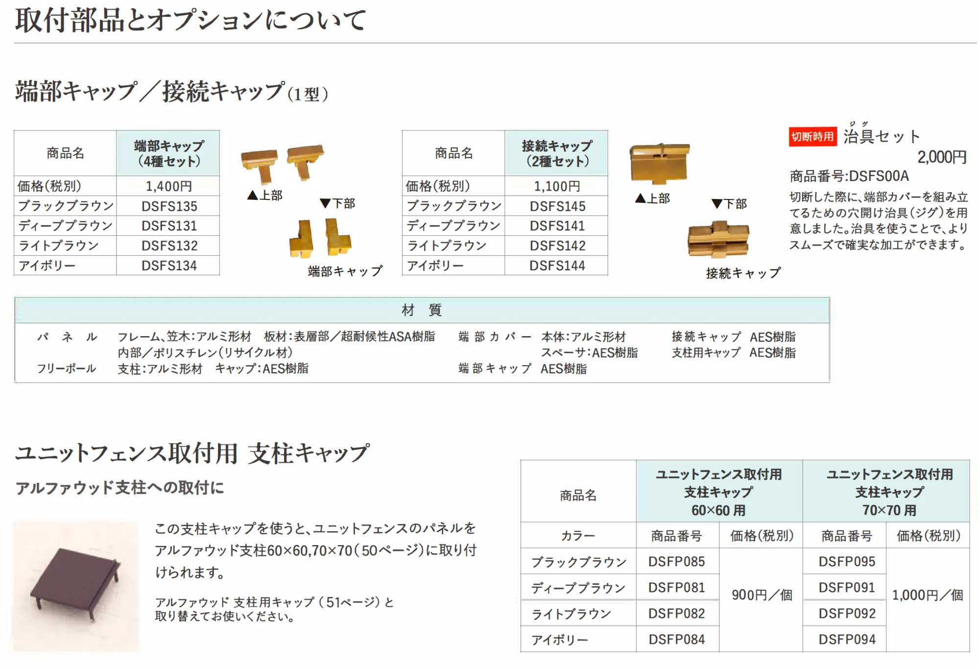 アルファウッド ユニットフェンス【2024年版】_価格_2
