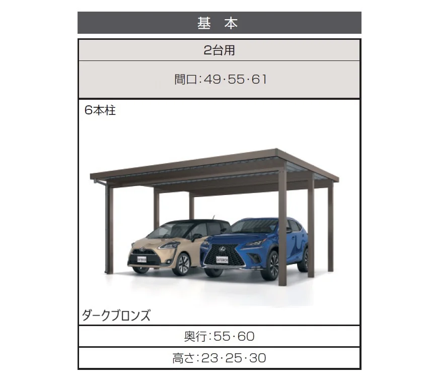 三協アルミの「G1-R/ジーワン アール(耐積雪量150cm仕様：基本・奥行延長・間口延長・奥行連結・間口連結)【2025年版】」のサブ画像1