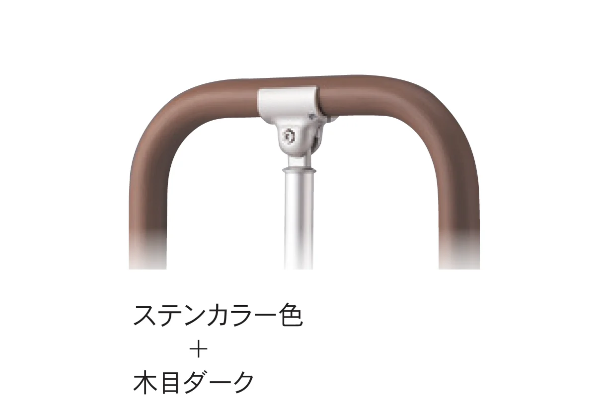 Bullsの「屋外用手すりシリーズ フリーＲレール g型スタンド」のサブ画像3