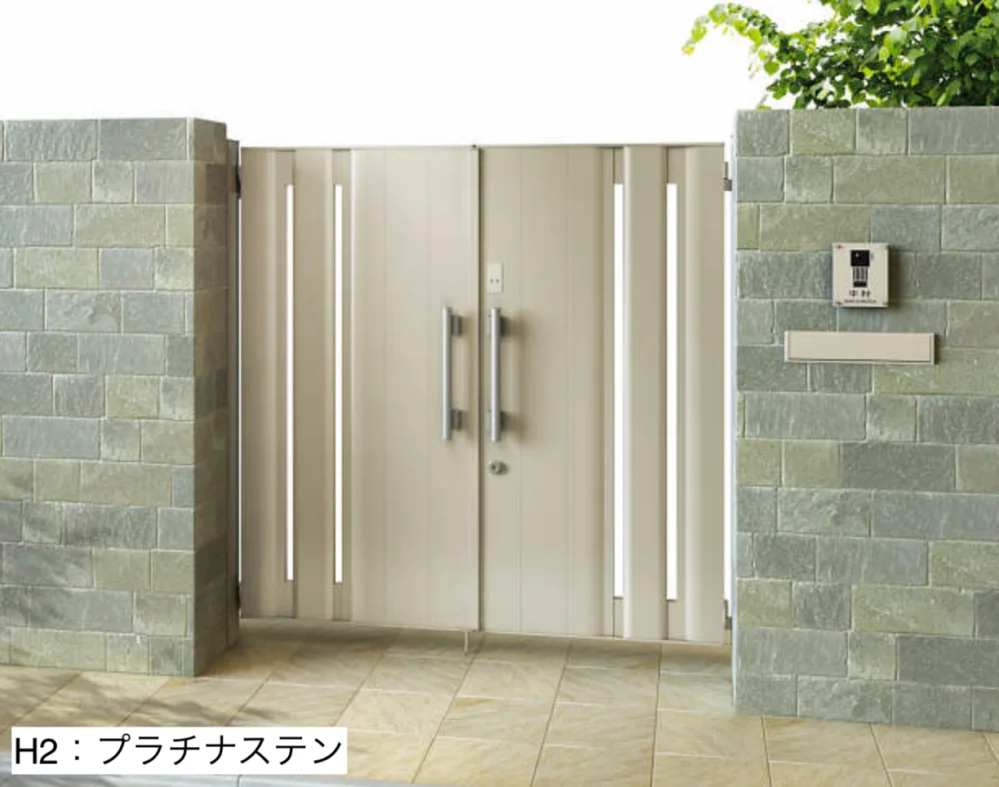 YKK APの「〔ピタットKey システム〕電気錠付 エクスティアラ 門扉シリーズ 2型【2023年版】」のサブ画像1
