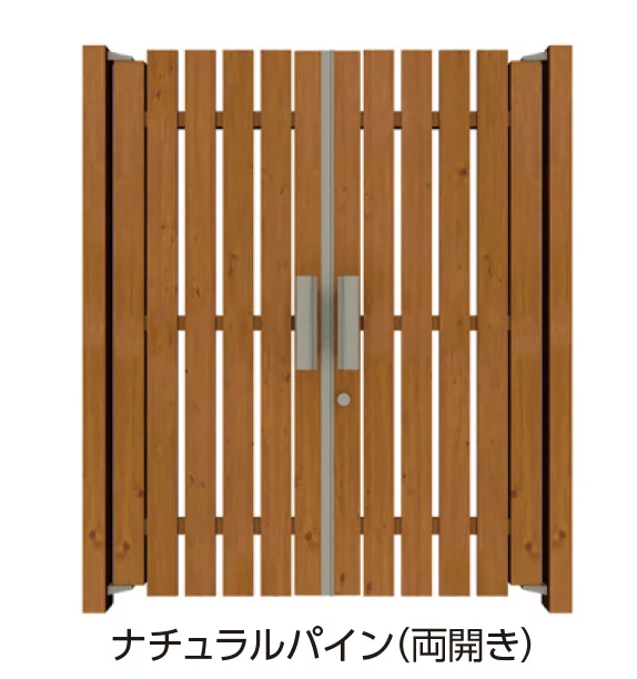 タカショーの「エバーアートウッド®︎フェンス 縦貼扉/大和塀扉/路地塀扉【2024年版】」のサブ画像3