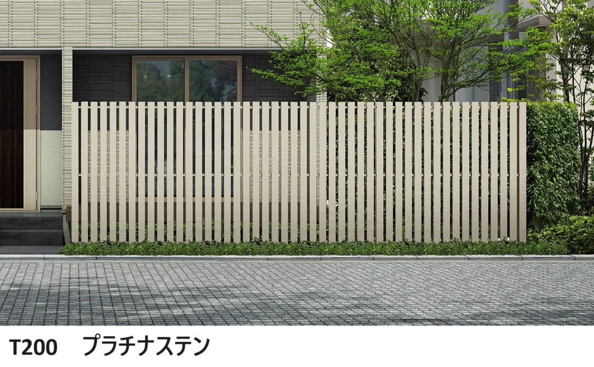 YKK APの「ルシアス スクリーンフェンス S04型 たて板格子【2025年版】」のサブ画像2