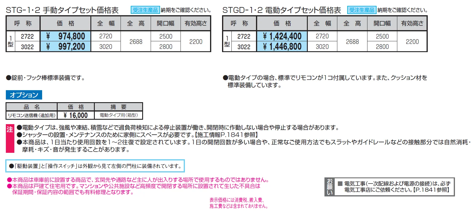 シャッターゲート1型【2024年版】_価格_1