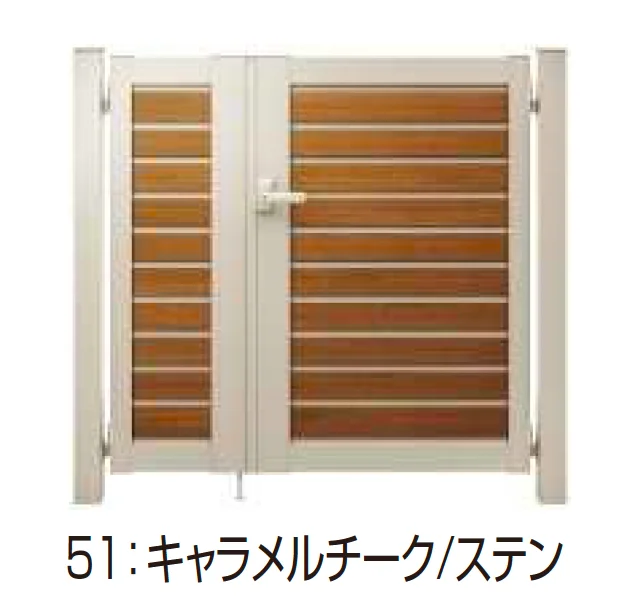 YKK APの「ルシアス 門扉 YM1型 横目隠し【2025年6月発売】【2025年版】」のサブ画像3