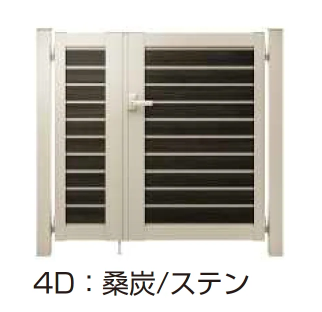 YKK APの「ルシアス 門扉 YM1型 横目隠し【2025年6月発売】【2025年版】」のサブ画像5