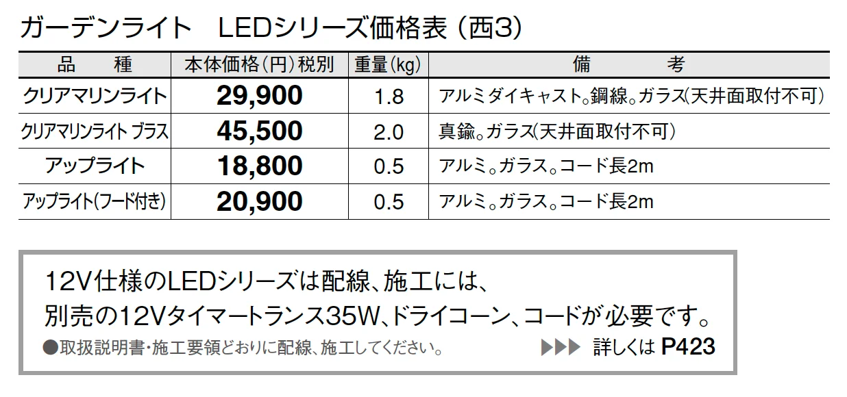 クリアマリンライト【2024年版】_価格_5