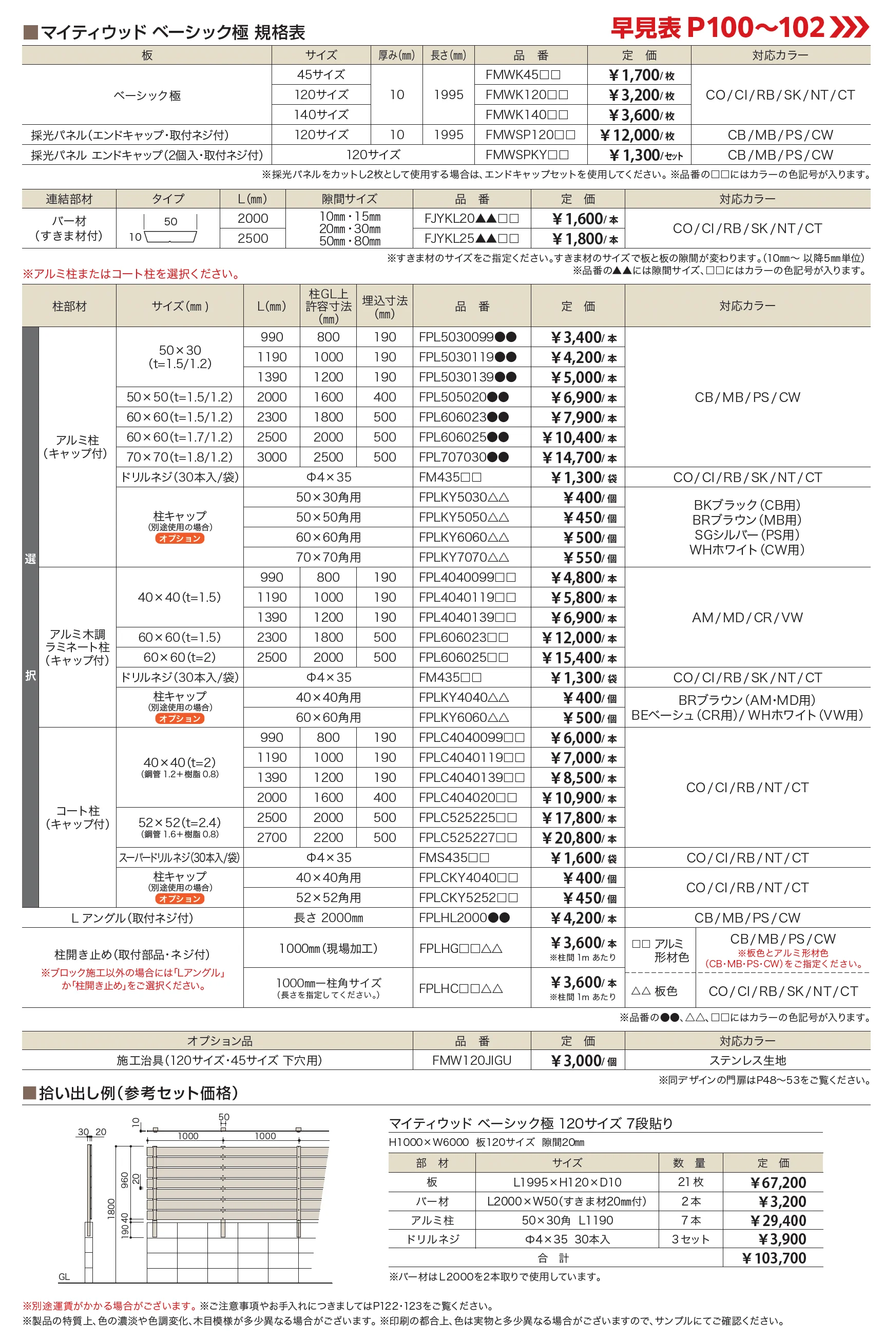 マイティウッド ベーシック極_価格_1
