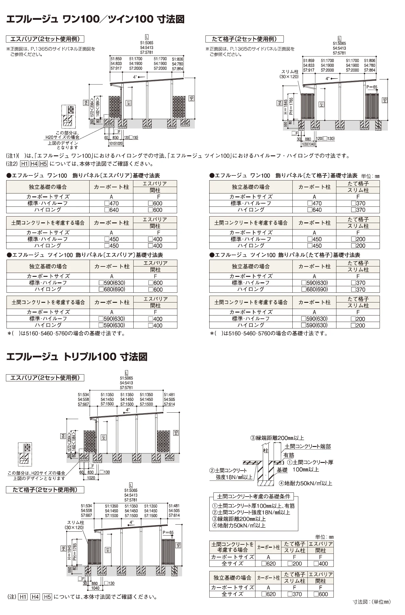 YKK AP エフルージュ シリーズ共通 飾りパネル（2023年版）7