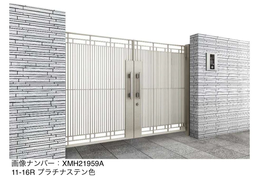 YKK APの「電気錠付共用門扉 シャローネ 門扉 SA02型【2025年版】」のサブ画像3