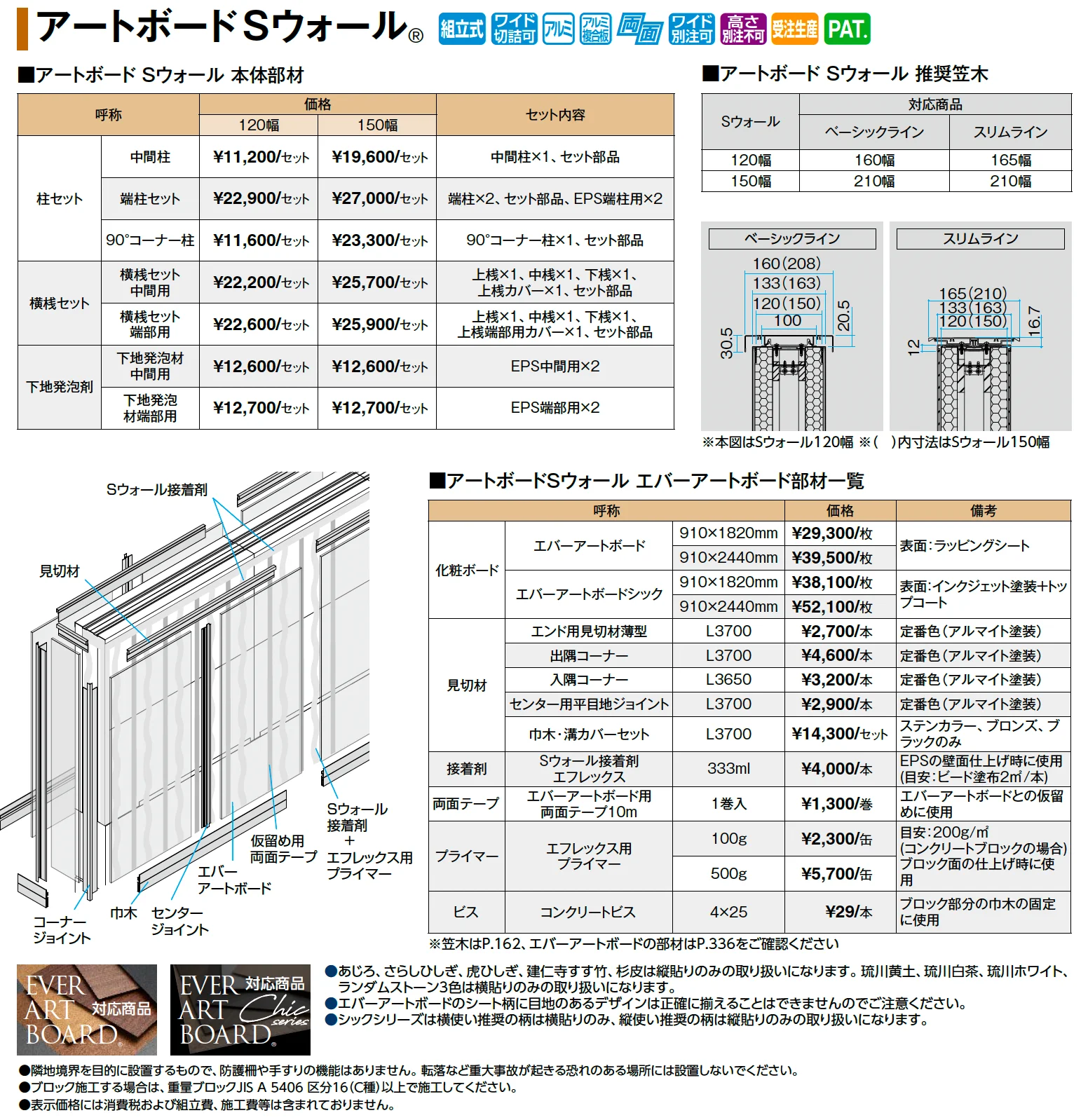 エバーアートボードSウォール®_価格_1