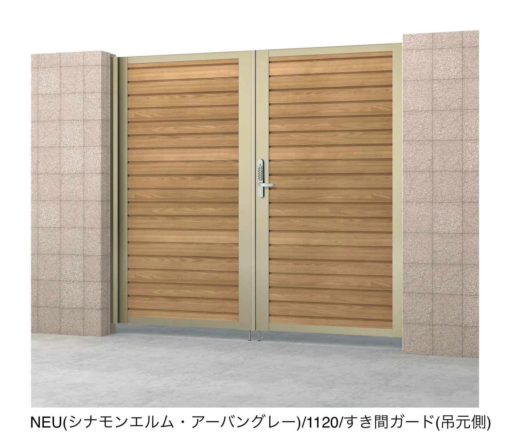 三協アルミの「シャトレナⅡハイタイプ YM型(HK型:キーレックス錠)」のサブ画像3
