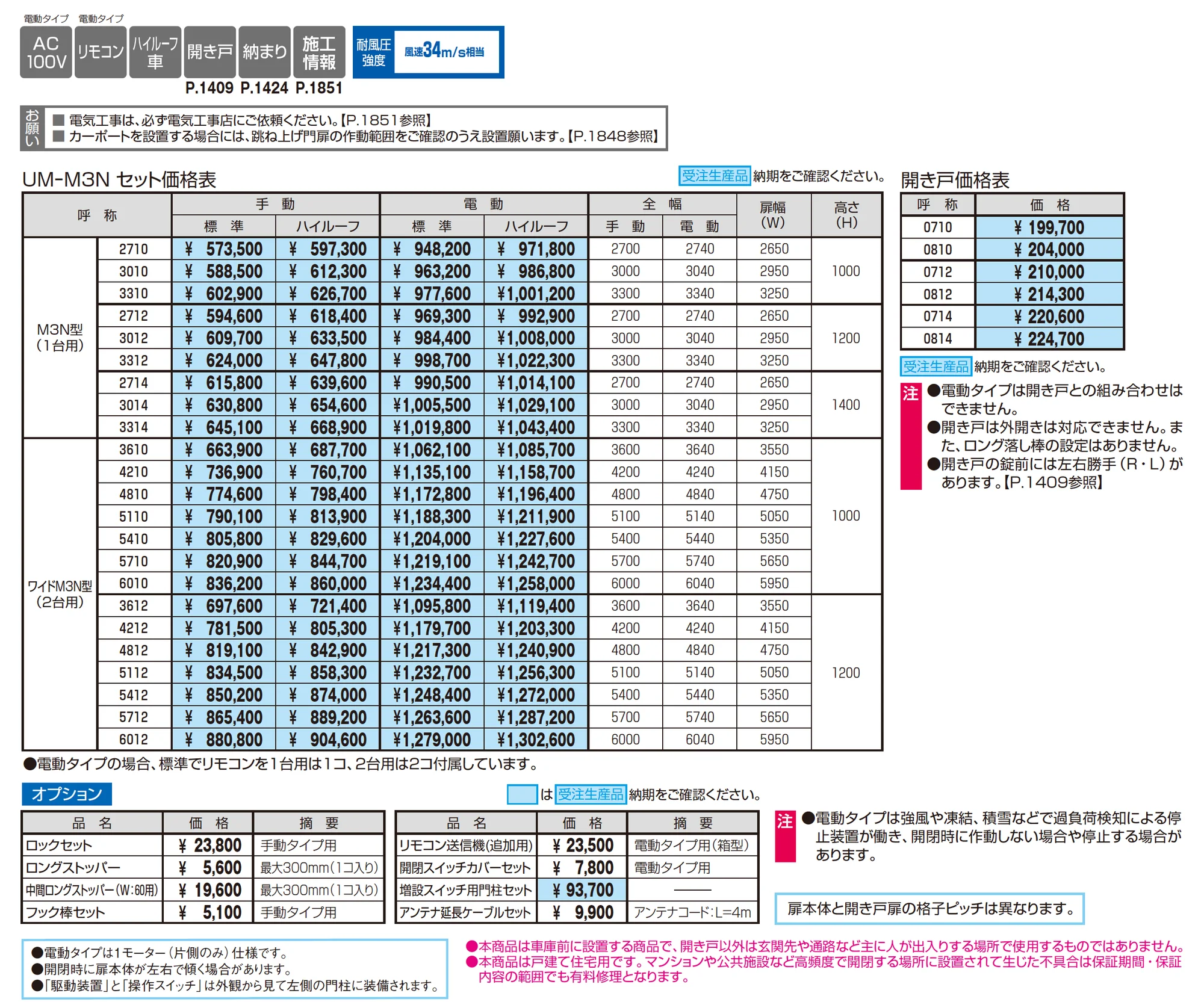ラビーネワイドM3N型_価格_1