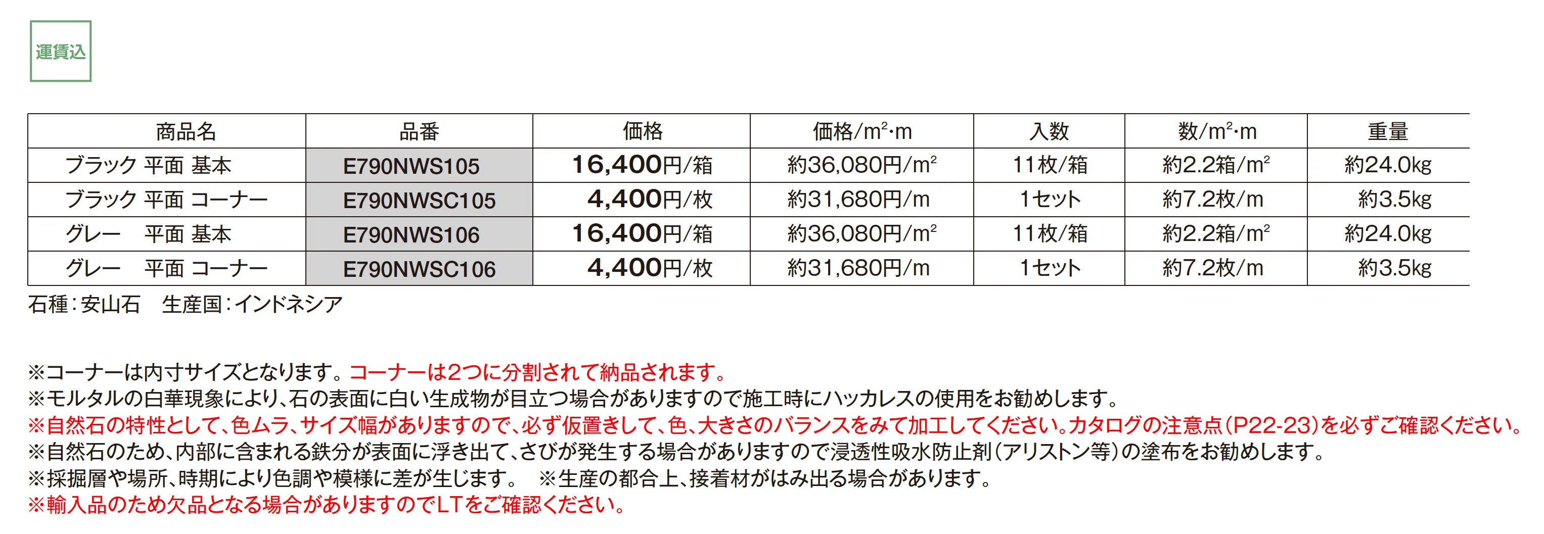 ニュースタック ジャワストーン_価格_1