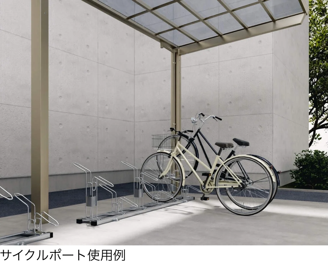 三協アルミの「サイクルラック SZｰ2型 前輪式(連結)」のサブ画像1