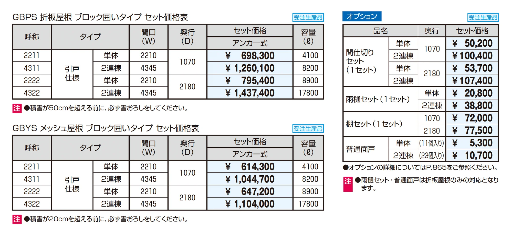 ダスティンG メッシュタイプ ブロック囲いタイプ 引戸仕様 折板屋根/メッシュ屋根_価格_1
