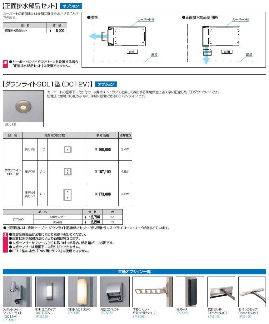 カーポート FⅡ（ミニタイプ）【2024年版】_価格_2
