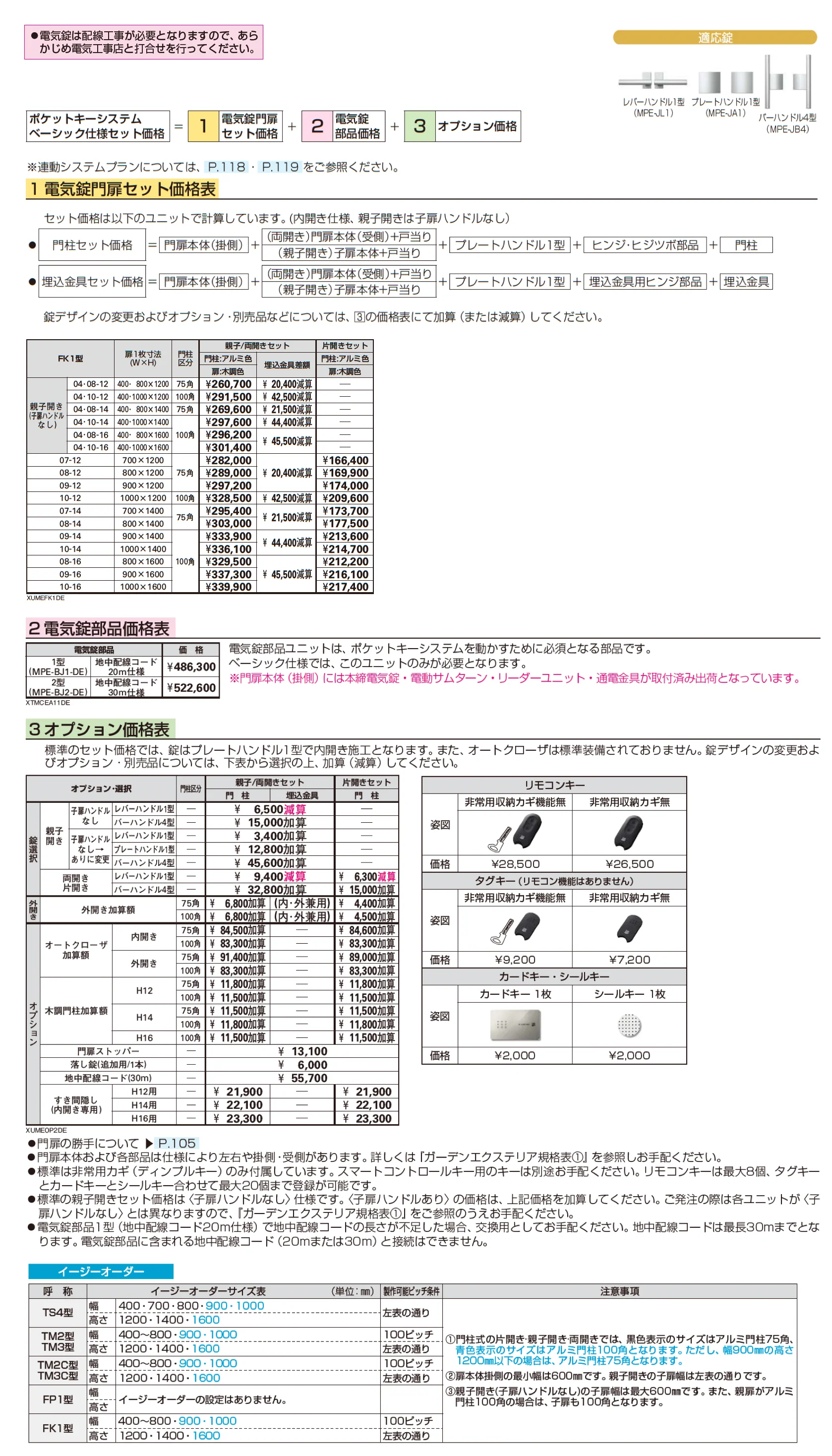 〔ポケットキーシステム〕電気錠付 ルシアス 門扉 FK1型 小窓【2025年6月発売】【2025年版】_価格_1
