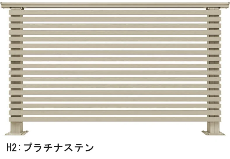 YKK APの「ルシアス デッキフェンス A03型 横ストライプタイプ【2025年版】【廃番】」のサブ画像2