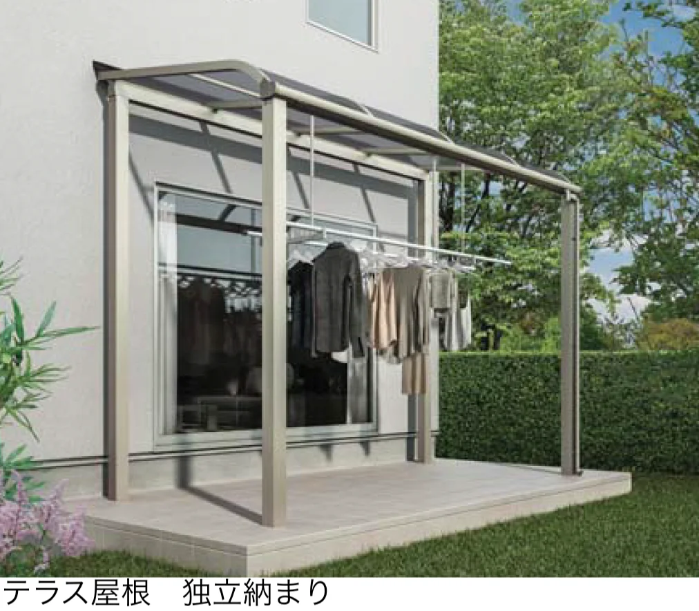 YKK APの「ソラリア テラス屋根 独立納まり【2025年版】」