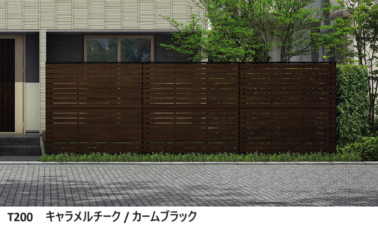 YKK APの「ルシアス スクリーンフェンス YS2HS型 横スリット【2025年版】」のサブ画像5