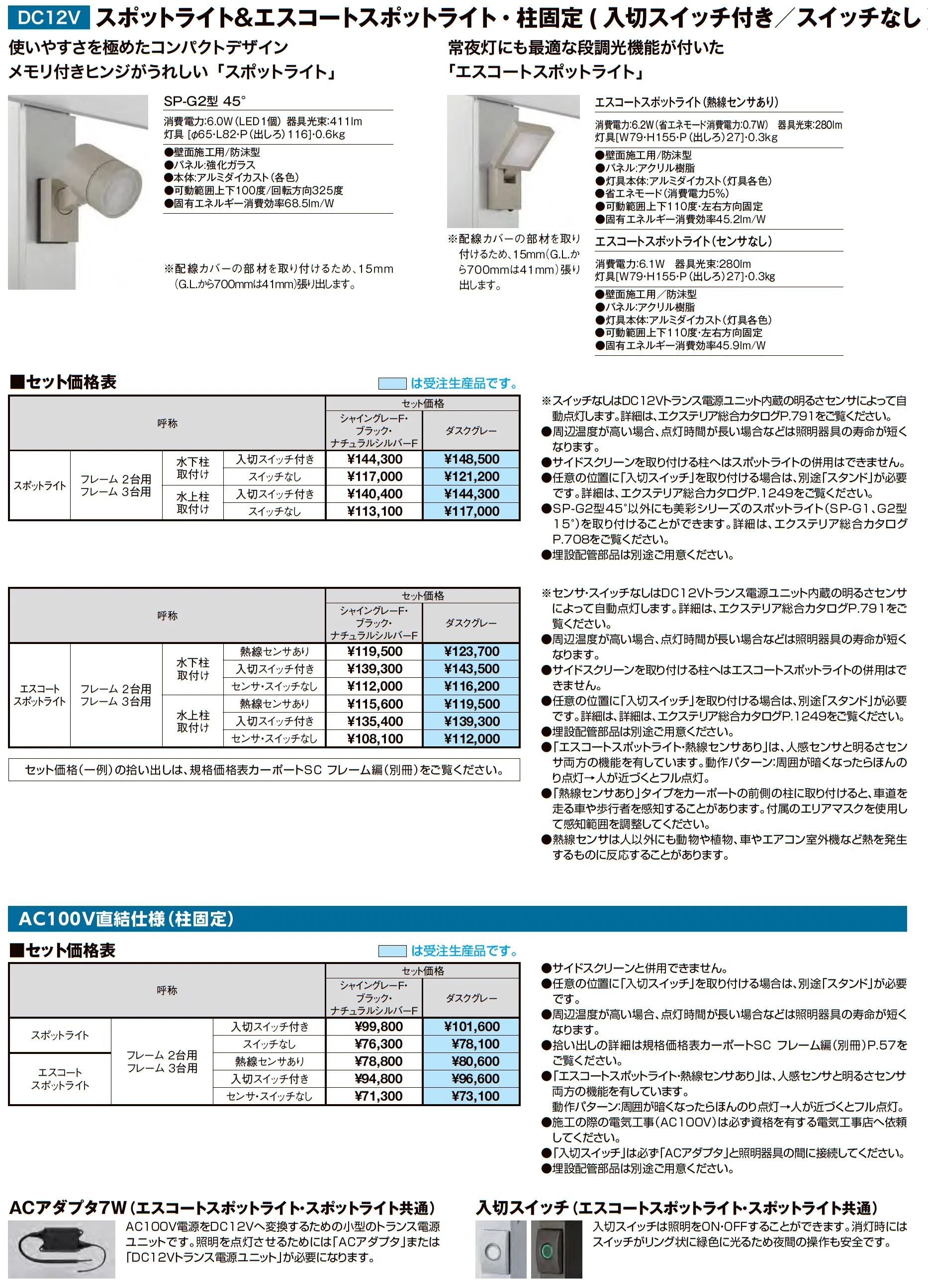 カーポートSC フレーム 2台用_価格_12