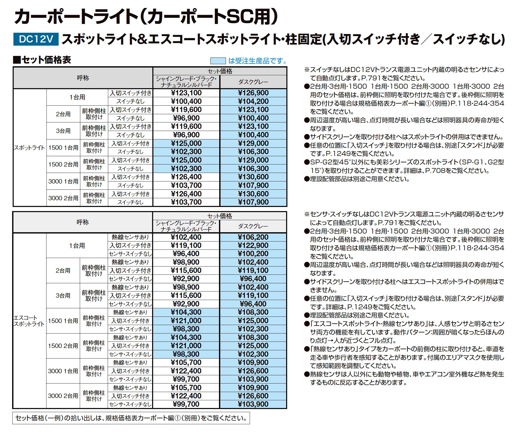 カーポートSC 3台用_価格_13