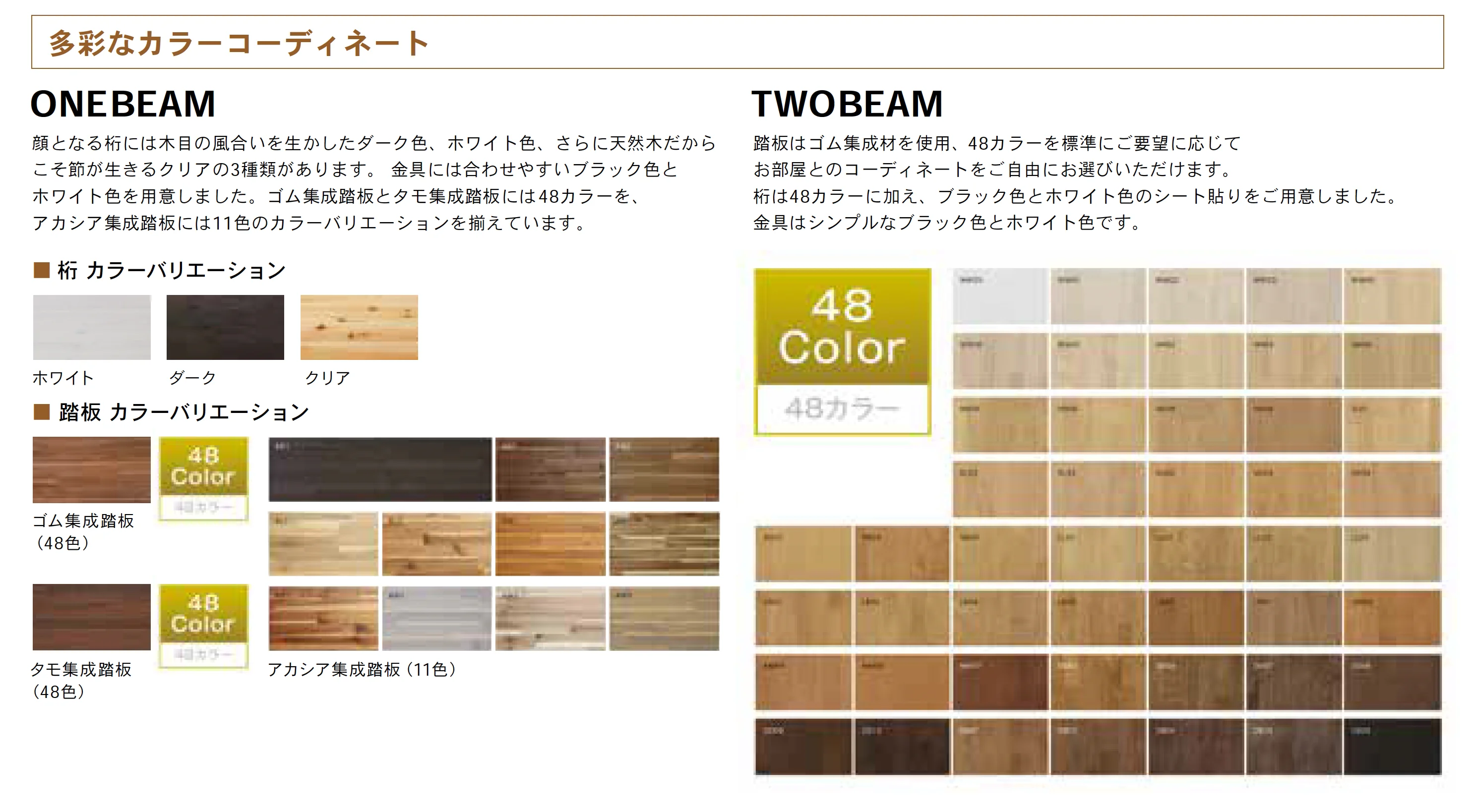 ONEBEAM <ワンビーム>/TWOBEAM <ツービーム>【2025年版】_バリエーション_1