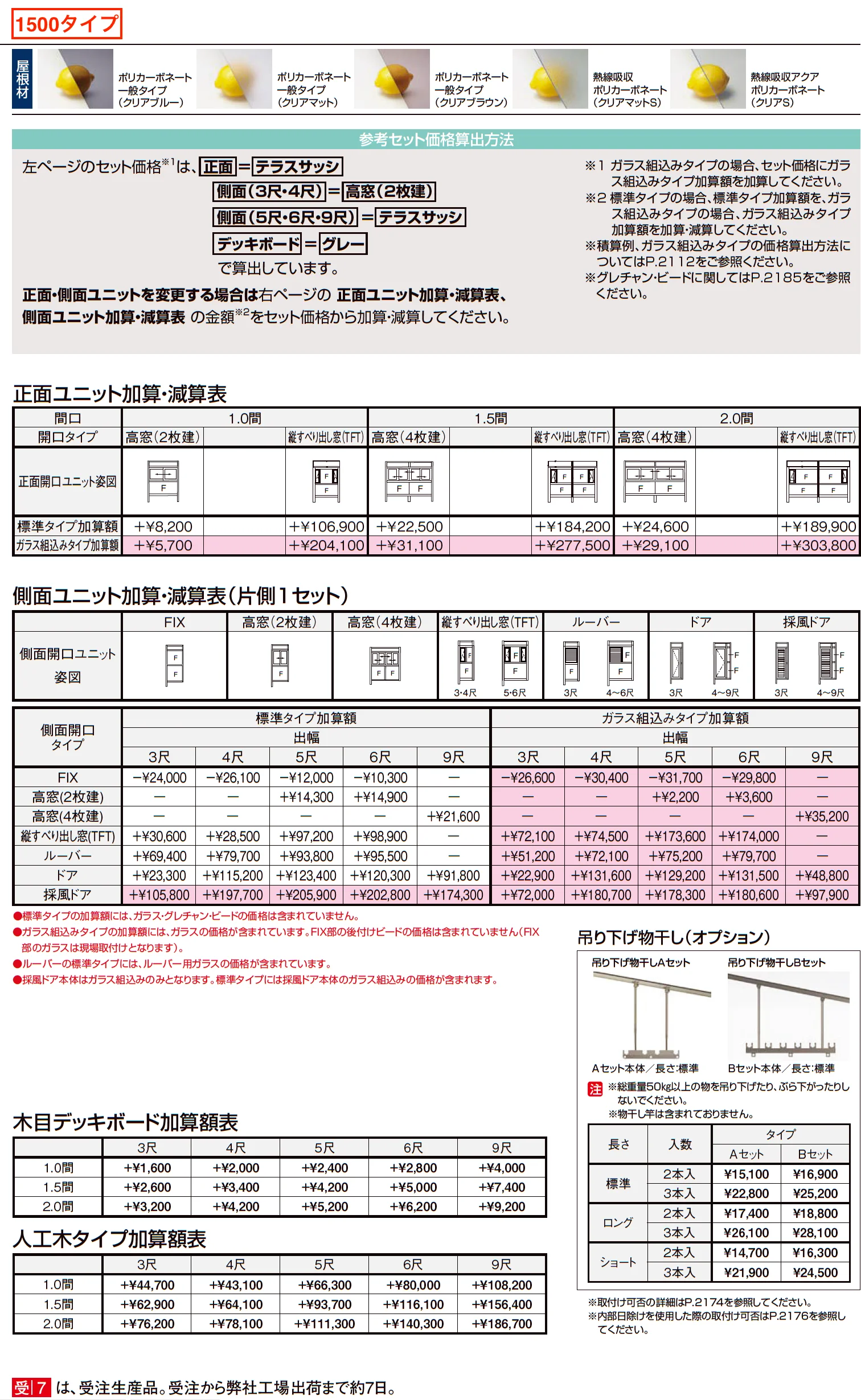 サニージュ F型 床納まり(ランマ付き)関東間【2023年版】_価格_4