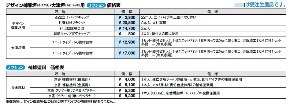 京香・大津垣(おおつがき)ユニット型【2023年版】_価格_3